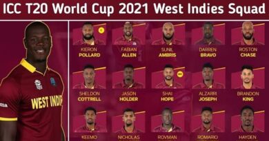 West Indies squad announced