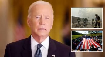 Biden Remembers Victims Of 9/11 Attacks, Calls For Unity