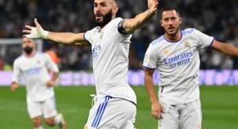 Real Madrid Team Won La Liga With Karim Benzema’s Hat-Trick