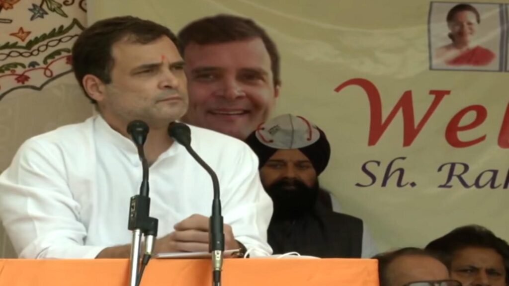 Rahul Gandhi stirs