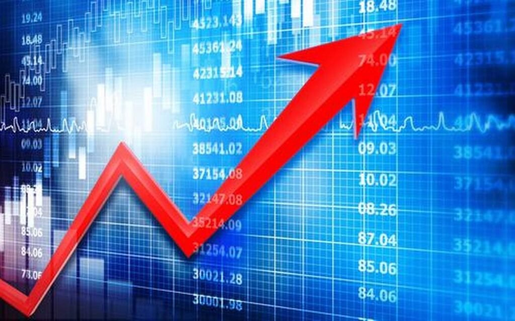 Sensex at new high