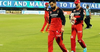 RCB out of the tournament