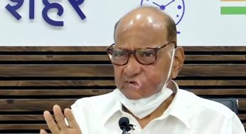 Center Is Targeting Relatives Of Our Leaders, Says Sharad Pawar