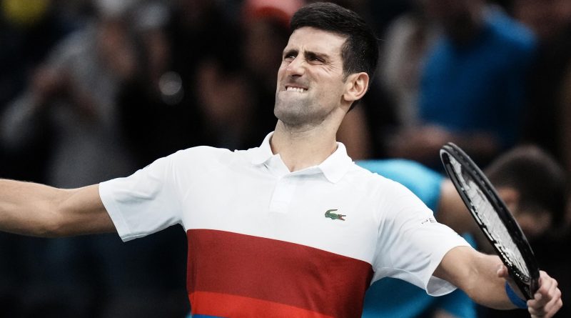 Novak Djokovic reached