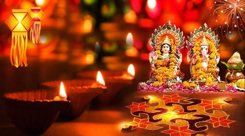 The festival of Diwali