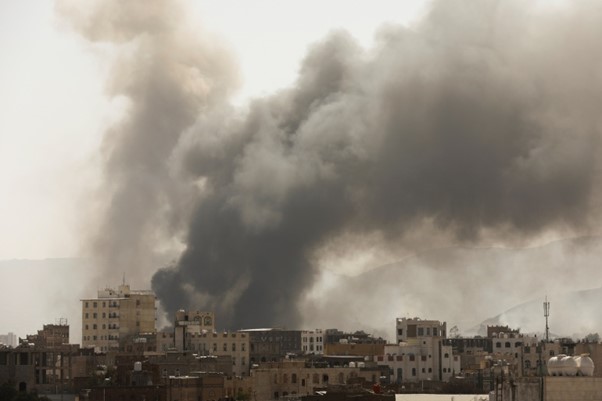 Houthi rebels target Saudi city