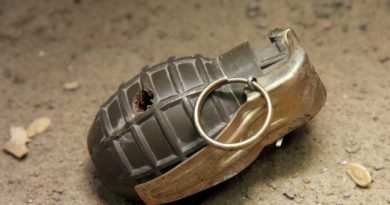 Grenade attack in Pakistan's Peshawar,