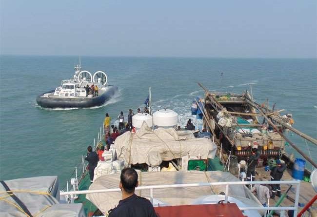 Coast Guard caught 88 Bangladeshi