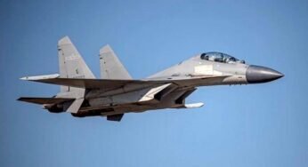 China’s J-16 Fighter Jet Entered Taiwan’s Air Defense Zone