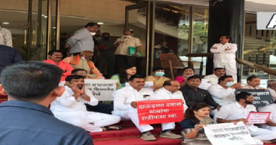 BJP MLAs continue to protest