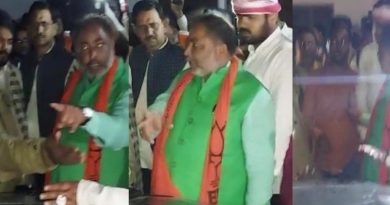 Attack on BJP candidate