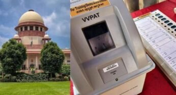 Petition In The SC Regarding VVPAT Will Be Heard Tomorrow