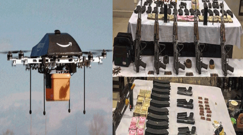Pakistani drones bring explosive