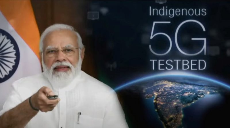 PM Modi launched an indigenous 5G