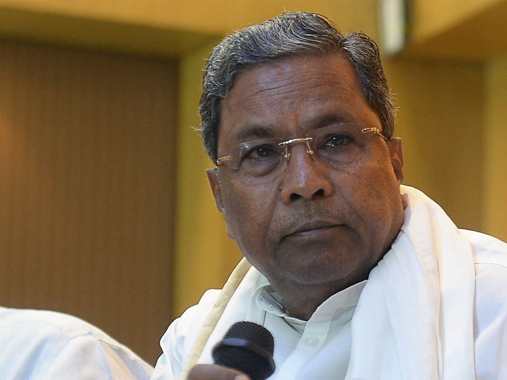 Congress leader Siddaramaiah