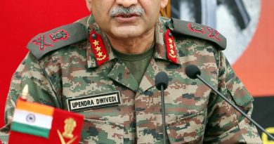 General Dwivedi said Army