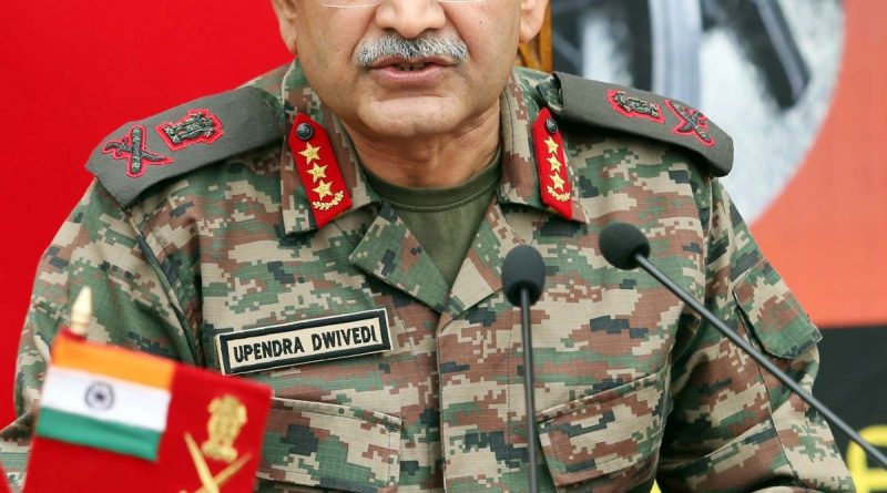 General Dwivedi said Army