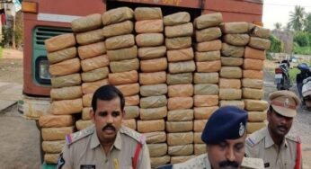 Andhra Pradesh Police Arrested Two People With Cannabis
