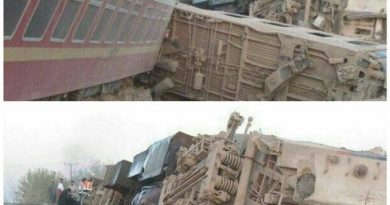 Major train accident in Iran