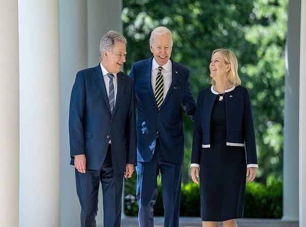 Joe Biden congratulated Finland