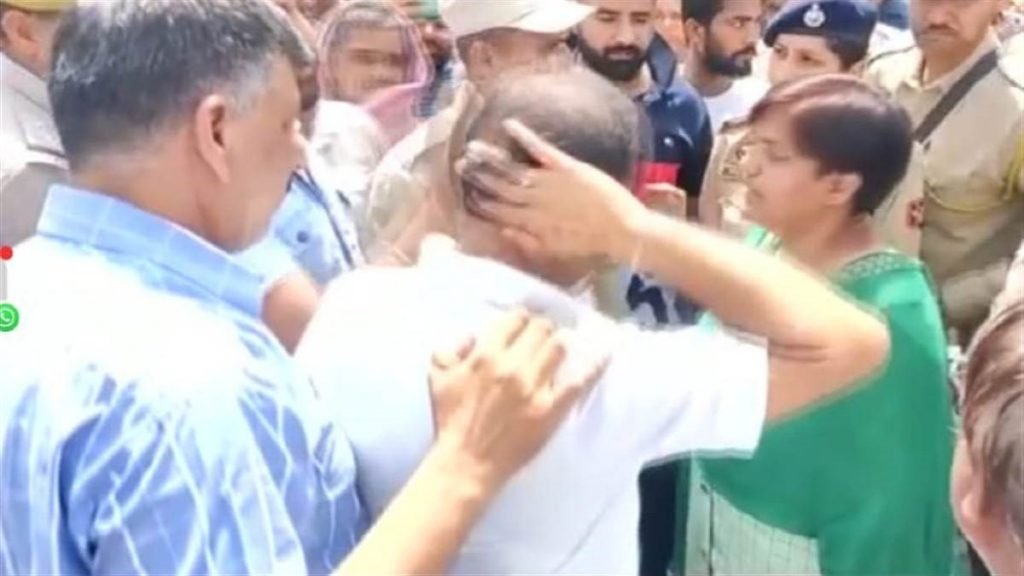BJP leaders faced the anger