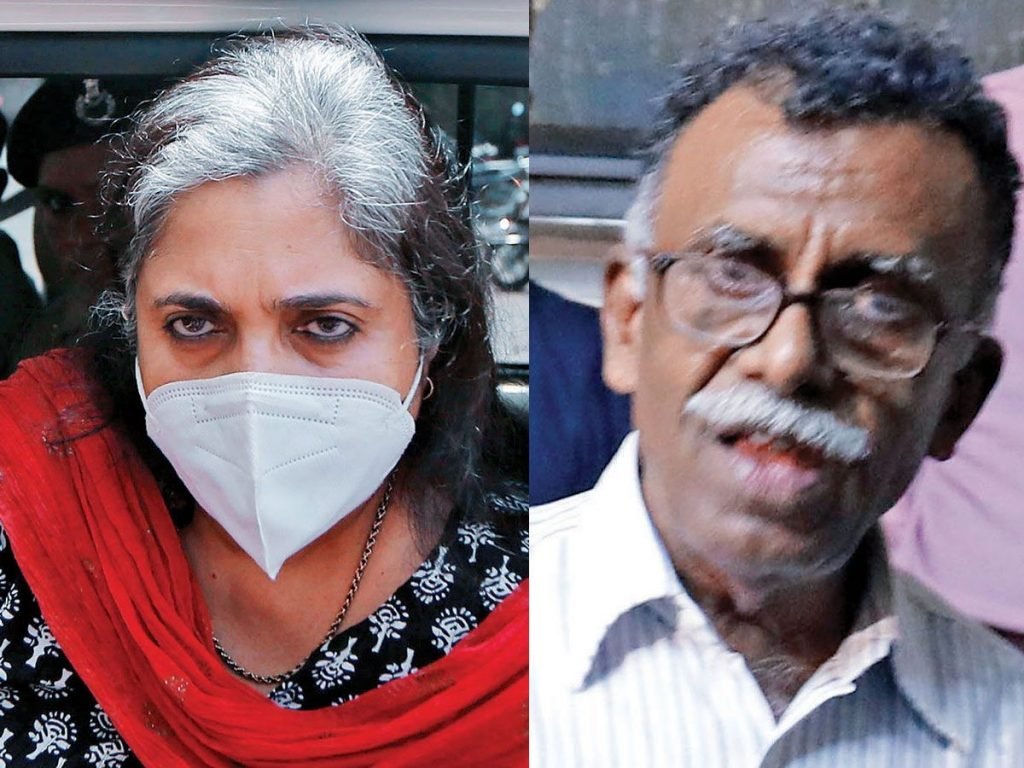 Police remand of Setalvad