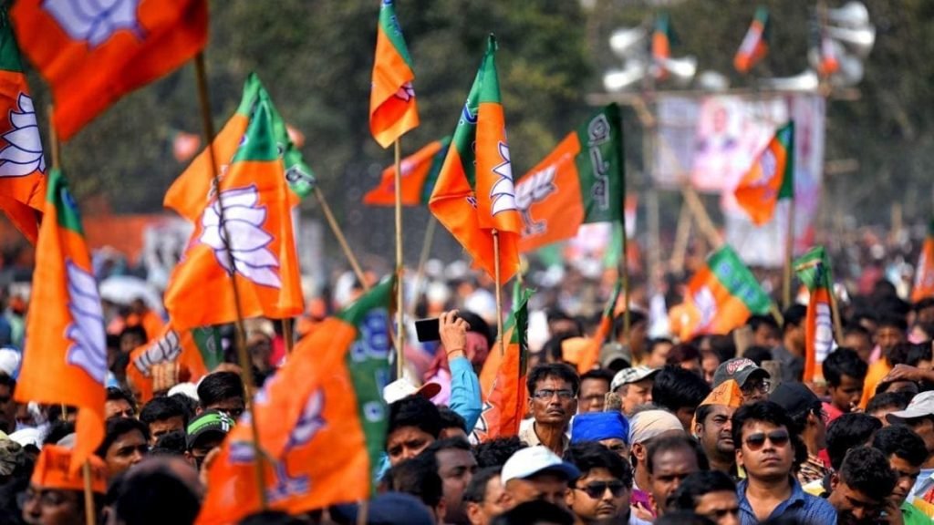 Hyderabad painted saffron