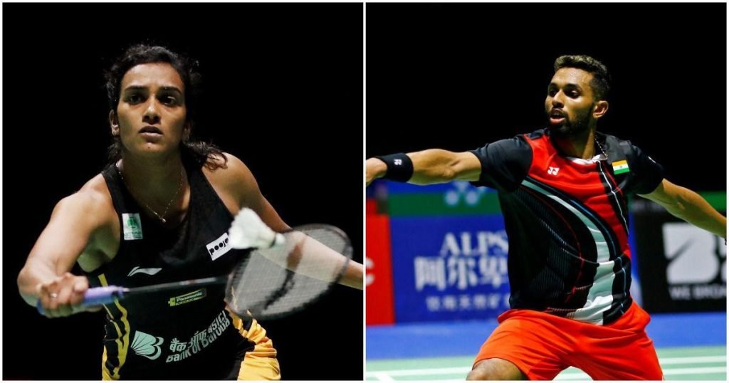 PV Sindhu and HS Prannoy