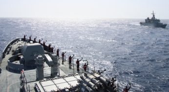 INS Tarkash Completes Exercise With Moroccan Navy