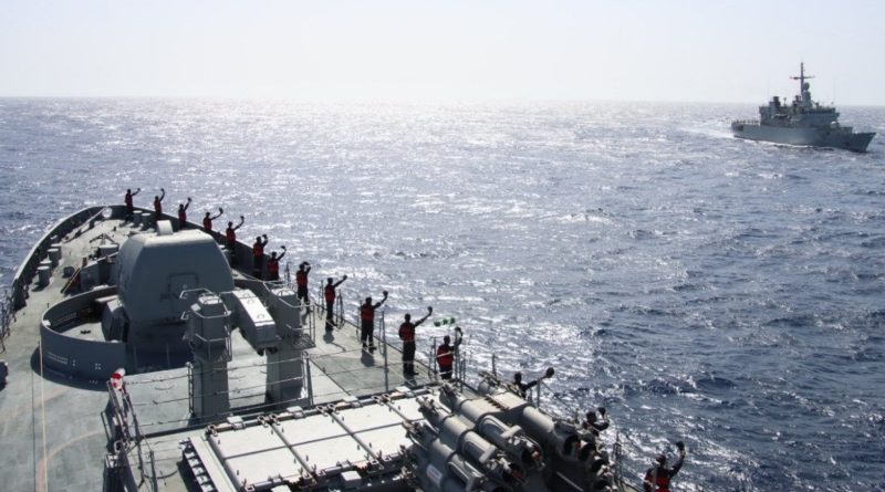 INS Tarkash completes exercise