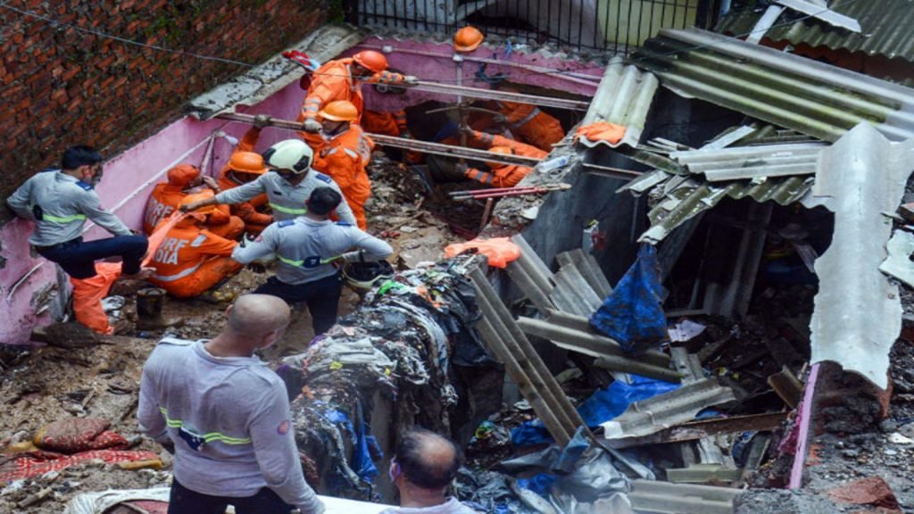 Landslide incident in Ghatkopar