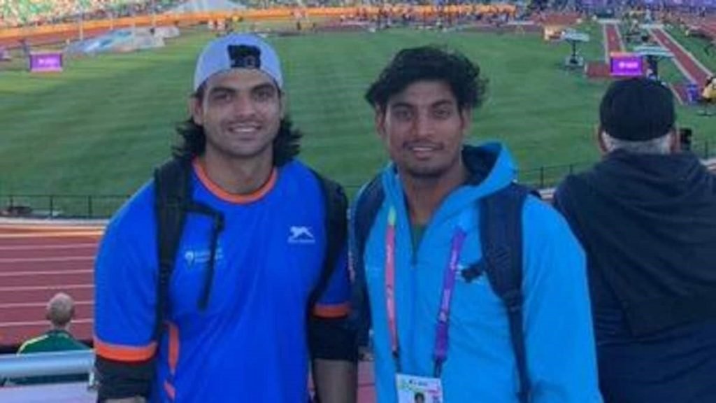 Neeraj Chopra and Rohit Yadav