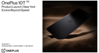 OnePlus 10T 5G Will Be Launched On 3 August