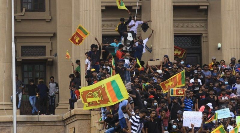People's rebellion in Sri Lanka