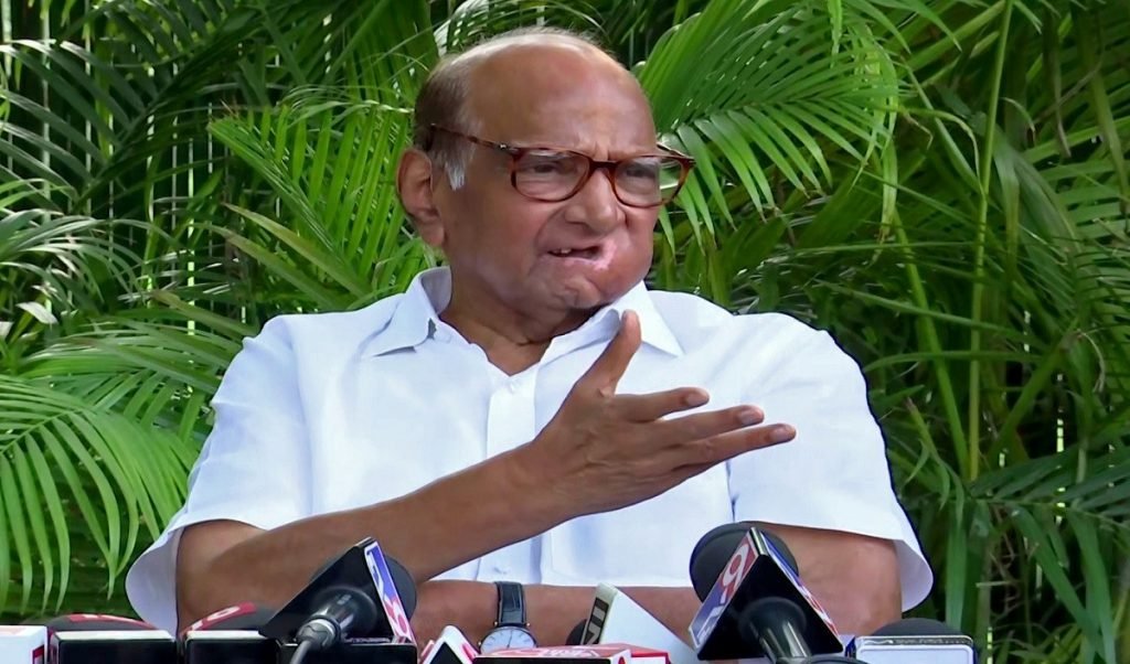 Sharad Pawar took a jibe