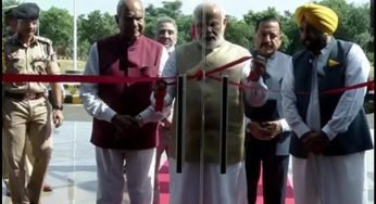 PM Modi Inaugurated Cancer Hospital In New Chandigarh