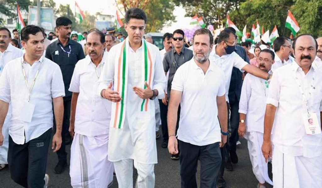 Rahul Gandhi Resumed Bharat Jodo Yatra