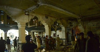 Bomb blast in the mosque