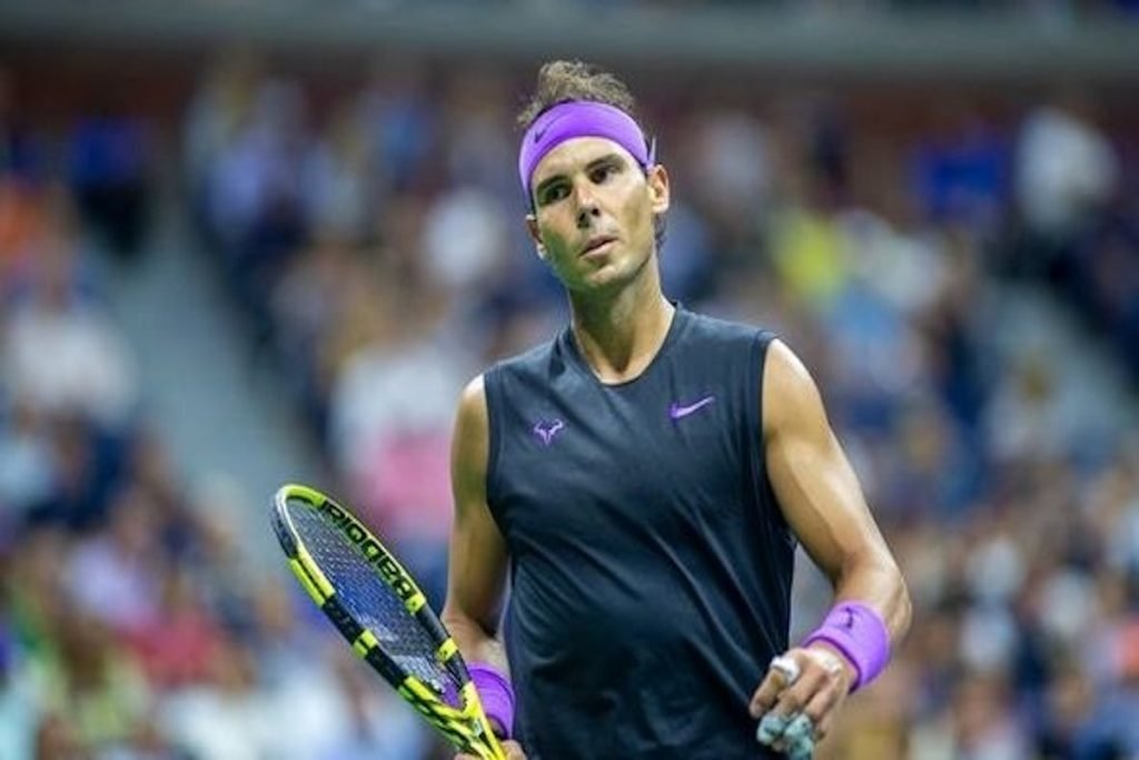 Rafael Nadal in the fourth round