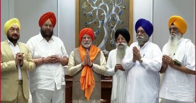 Sikh delegation honored PM Modi