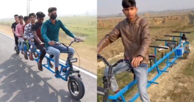 Indian youth made a unique electric bike