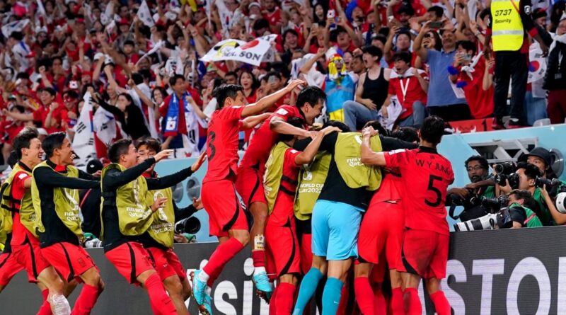 South Korea beat Portugal