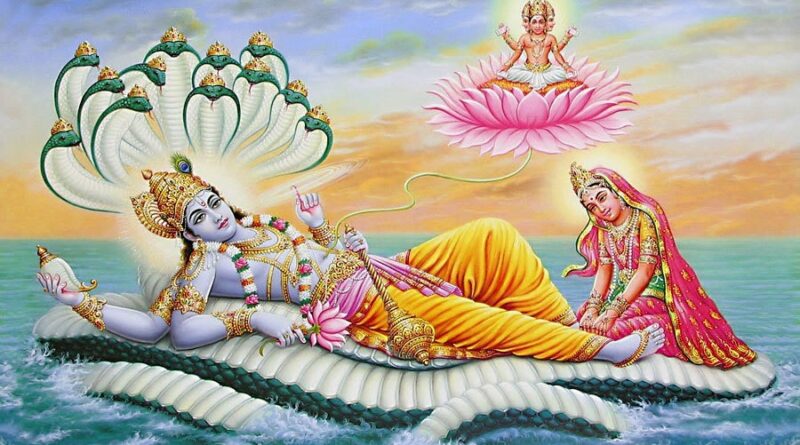 Vishnu And Lakshmi Story