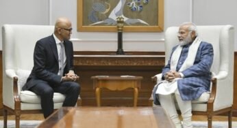 Microsoft CEO Met PM Modi, Said- “Will Make India’s Digital India Vision Come True”