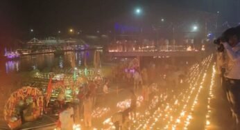 Chitrakoot Lit Up With 11 Lakh Lamps On The Birth Anniversary Of Lord Ram