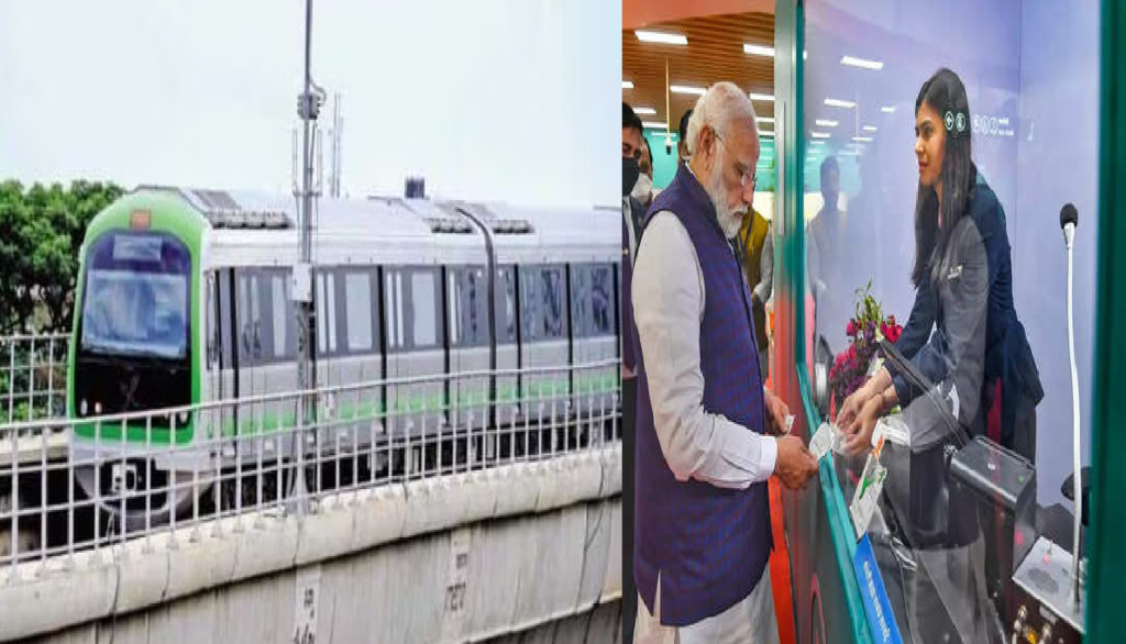 PM Modi inaugurates new metro line in Bengaluru