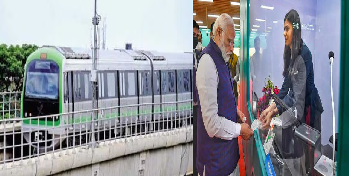 PM Modi inaugurates new metro line in Bengaluru