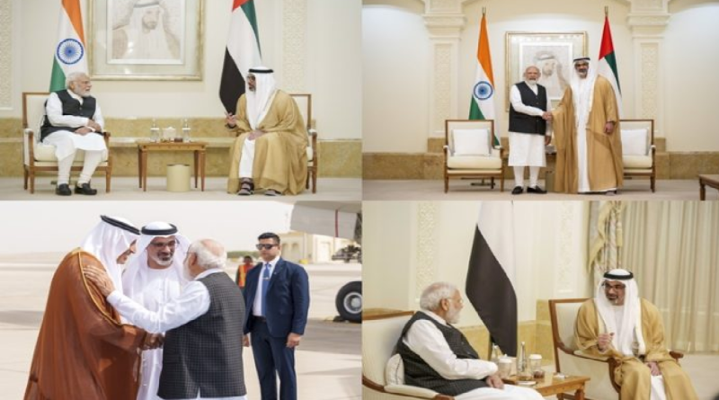 Prime Minister's Visit to United Arab Emirates