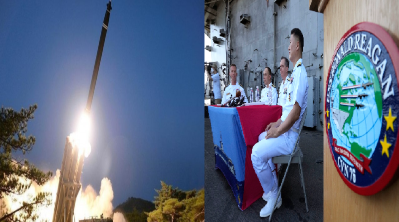 South Korea claims: North Korea fires ballistic missile towards East Sea, warns of retaliation.