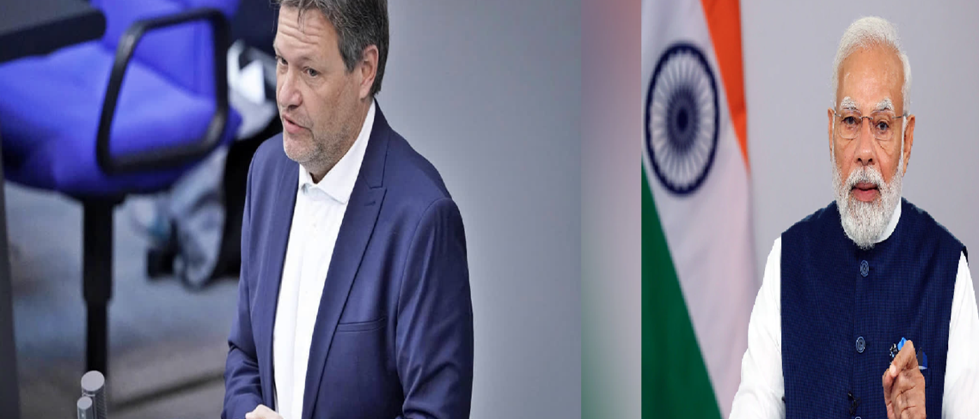 German Deputy Chancellor Robert Habeck visits India for three days and will open the Indo-German Business Forum.